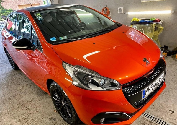 Peugeot 208 cena 34900 przebieg: 112000, rok produkcji 2015 z Szczecin małe 137